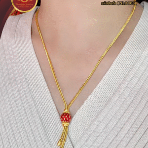 สร้อยคอ 2 สลึง (จี้ระย้า) ราคา 640 บาท